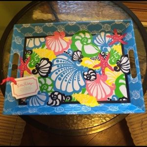 Lilly Pulitzer serving tray